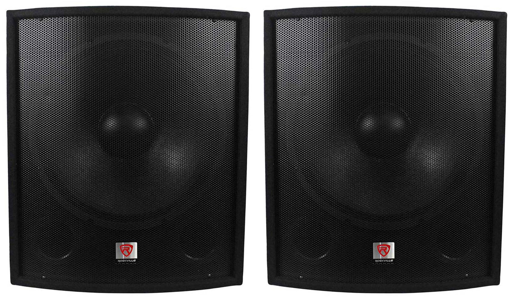 (2) New Rockville SBG1188 18" 2000 Watt Passive Pro DJ Subwoofers Subs