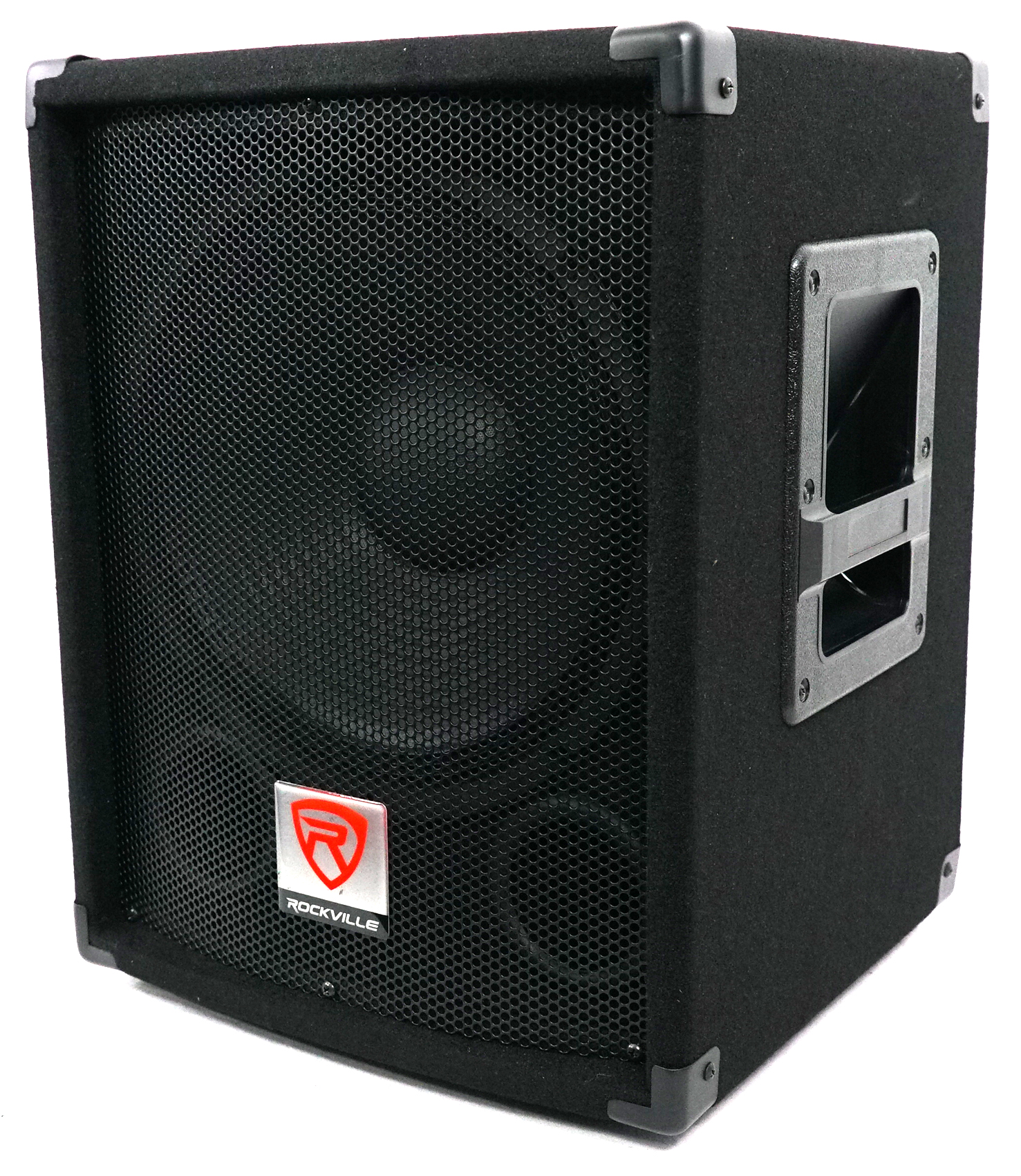 Rockville SBG1128 12" 600 Watt Passive Pro DJ Subwoofer, MDF Cabinet/Pole Mount