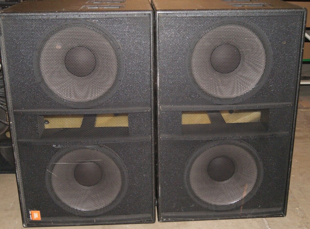 JBL SR-X Series 2x18" Speaker Cabinet Pair