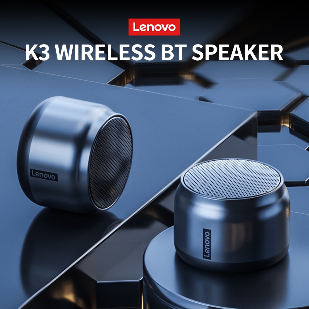 Lenovo K3 Portable Bluetooth Speaker with Mic