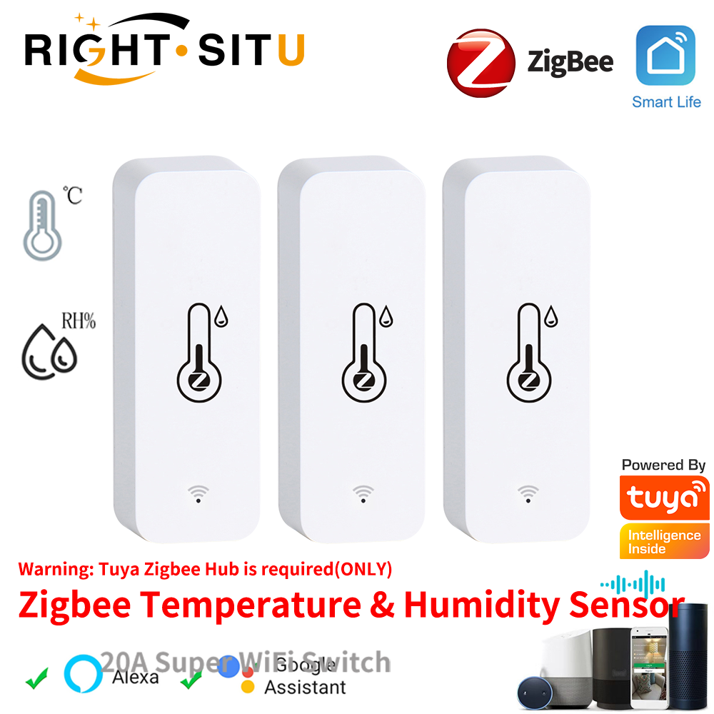 Smart Temperature Humidity Sensor for Smart Home Speakers