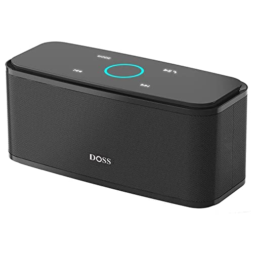 DOSS SoundBox Touch Bluetooth Speaker - Black