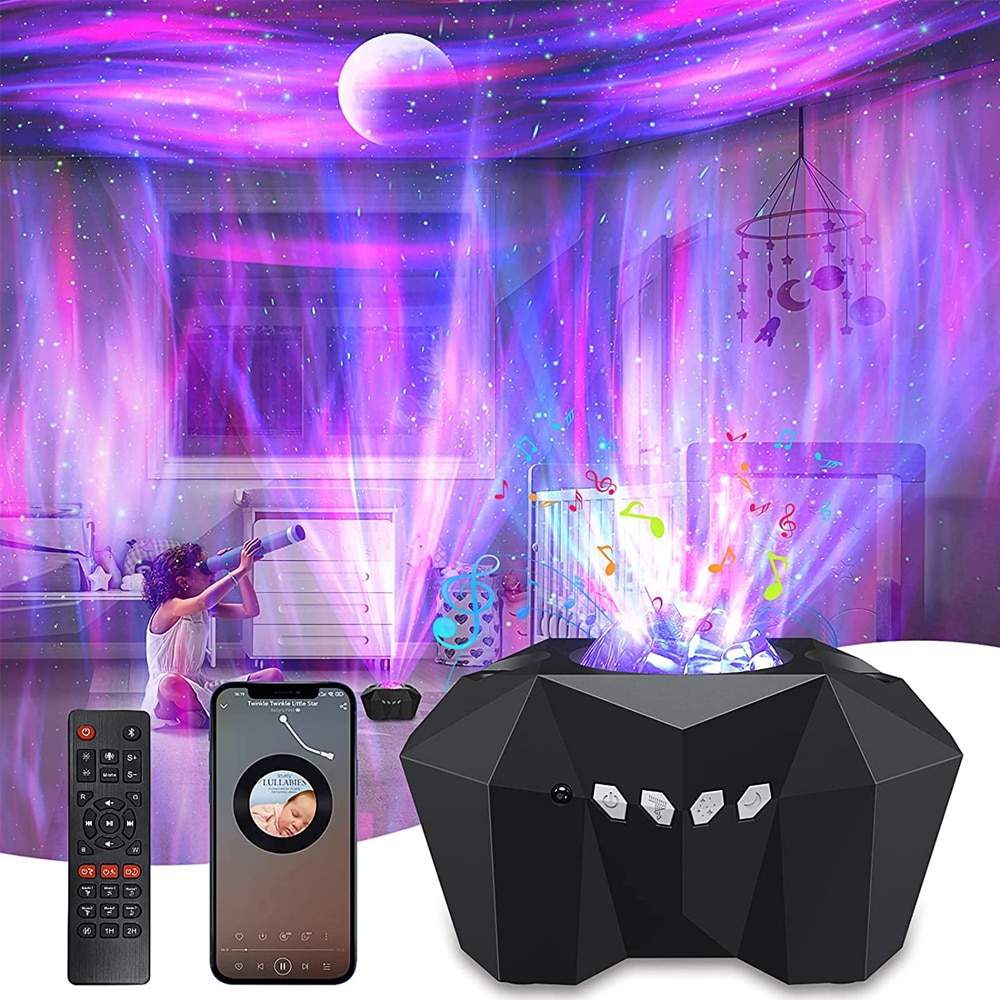 Galaxy Moon Projector with Bluetooth Speaker