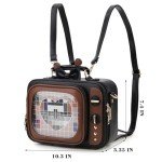 Retro TV Shaped Ita Bag for Enamel Pins