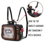 Retro TV Shaped Ita Bag for Enamel Pins