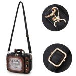 Retro TV Shaped Ita Bag for Enamel Pins
