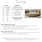 Customizable Cuff Bracelet in Various Metals