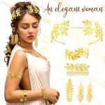 Greek Goddess Costume Jewelry Set - 15 Pieces