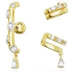 Swarovski Imber Gold-Tone Ear Cuff Set of 3