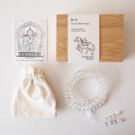 Tibetan 108 Natural Crystal Mala Beads Necklace