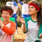 Neon Striped Terry Cloth Wristbands Set - 30 Pcs