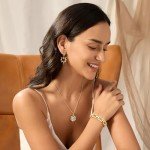 18K Gold Plated Geometric Aesthetic Cuff Bracelet