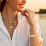 18K Gold Plated Geometric Aesthetic Cuff Bracelet