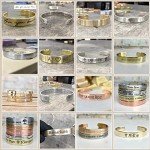 Customizable Cuff Bracelet in Various Metals