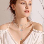 Turquoise Evil Eye Layered Necklace for Women