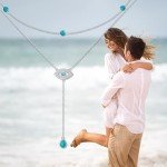 Turquoise Evil Eye Layered Necklace for Women