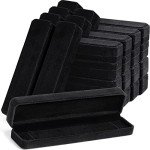 24 Pcs Velvet Jewelry Storage Box Set
