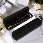 24 Pcs Velvet Jewelry Storage Box Set