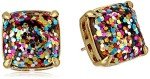 Kate Spade New York Brass Square Stud Earrings
