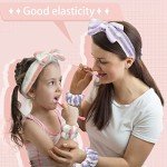 Colorful Spa Headband and Wristband Set for Women