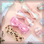 Colorful Spa Headband and Wristband Set for Women