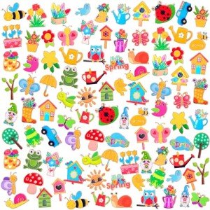 Ceenna 100 Pcs Colorful Enamel Pins Set
