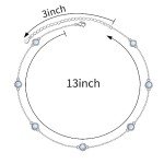 Opal Pendant Choker Necklace in S925 Silver