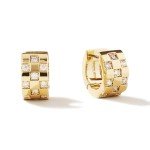 Ana Luisa Eden Gold Chunky Huggie Hoop Earrings