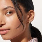 Ana Luisa Eden Gold Chunky Huggie Hoop Earrings