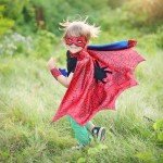 Spider Cape Set with Mask & Wristbands for Kids