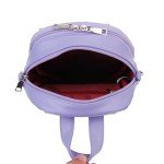 Goth Coffin Backpack for Enamel Pins - Purple