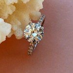 2 Ct Round Cut Halo Zircon Engagement Ring