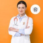 Orange Ribbon Enamel Pins - 60 Pack