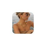 Chunky Cuban Link Chain Necklace in Gold/Silver