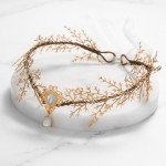 Fairy Flower Crown Headband with Elf Ears