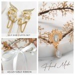 Fairy Flower Crown Headband with Elf Ears