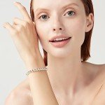 Miabella 925 Sterling Silver Bead Ball Bracelet