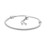 PANDORA Sterling Silver Charm Bracelet with Cubic Zirconia