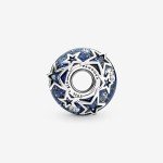 PANDORA Galaxy Blue & Star Murano Bracelet Charm