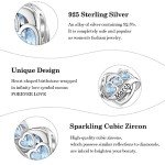 March Birthstone Charm for Pandora Bracelets