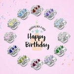 March Birthstone Charm for Pandora Bracelets