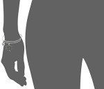 Alex and Ani Four Leaf Clover Silver Bangle