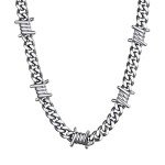 Chunky Barbed Wire Choker Necklace for Everyone