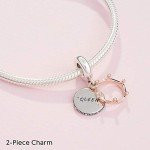 PANDORA Royal Crown Dangle Charm for Bracelets