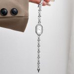 Women's Vintage Gold Oval Bracelet Watch