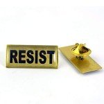 Bold RESIST Lapel Pins for Activism - 10-Pack