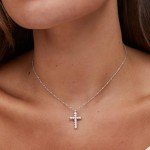 Kendra Scott Cross Crystal Pendant Necklace