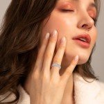 Sterling Silver Stackable Wedding Rings for Women
