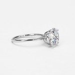 Stylish 4ct Round Brilliant Cut Engagement Ring