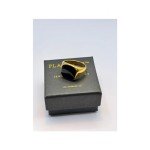 18K Gold Onyx Signet Ring for Him